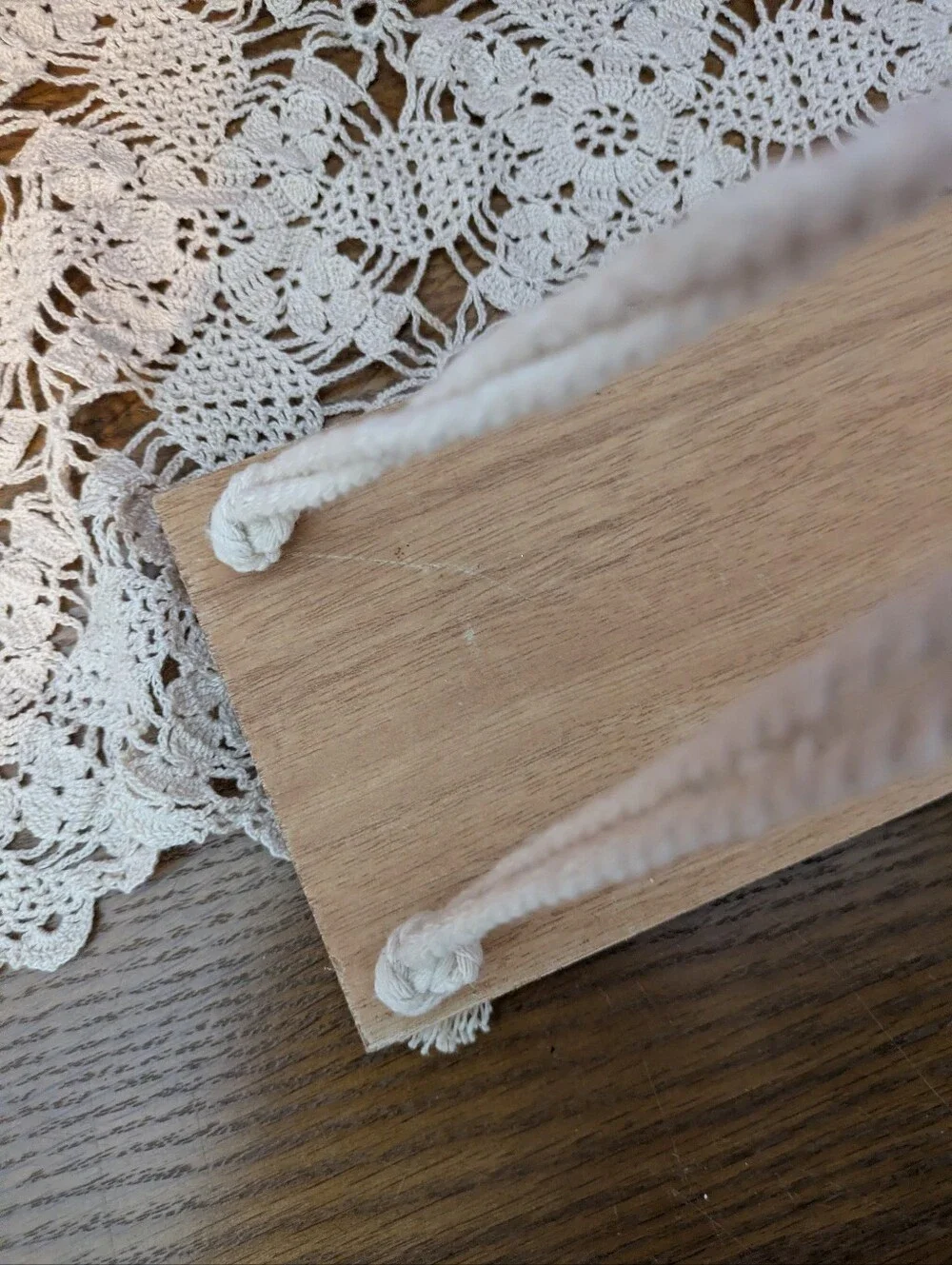 Macrame Hanging Shelf